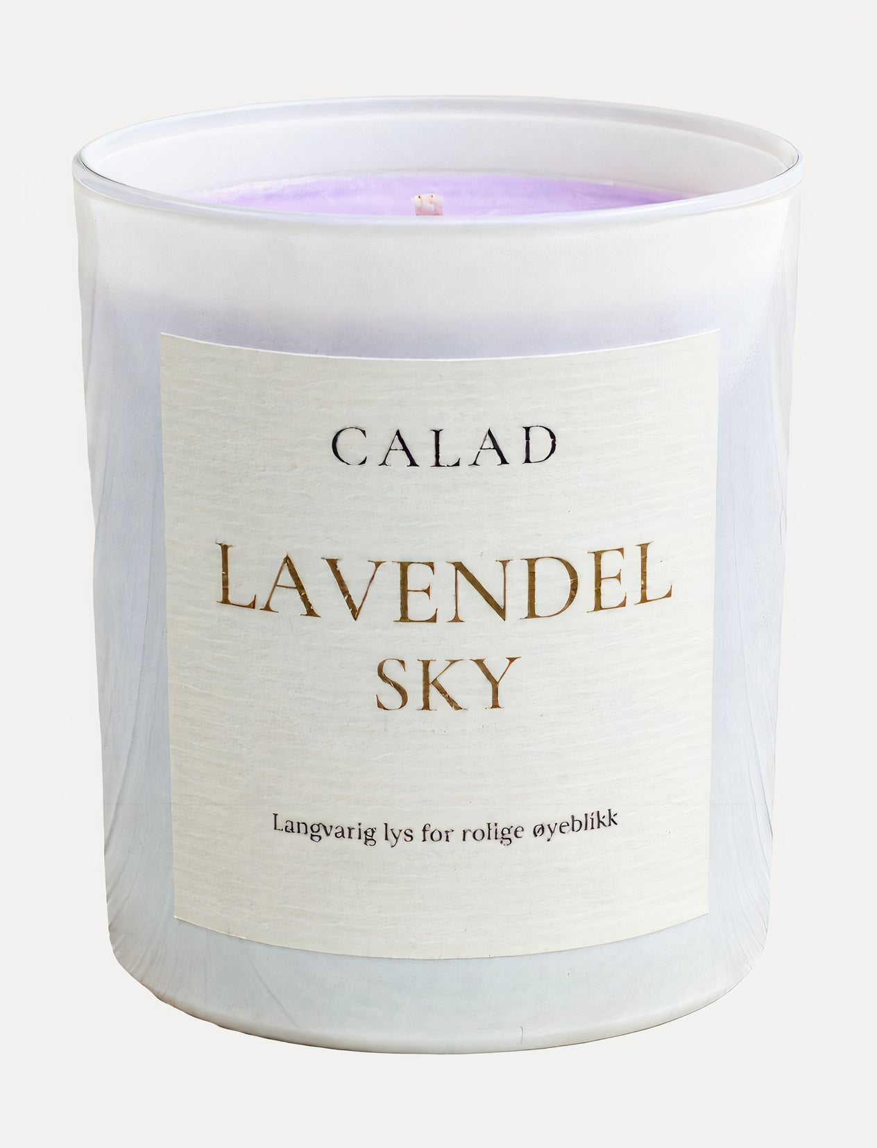 LAVENDELSKY – Duftlys med naturlig ro og insektavvisende effekt